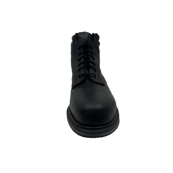 Bates Uniform Footwear Steel Toe Men Size 12M Black Leather 00932 NOS IN BOX - Picture 3 of 7